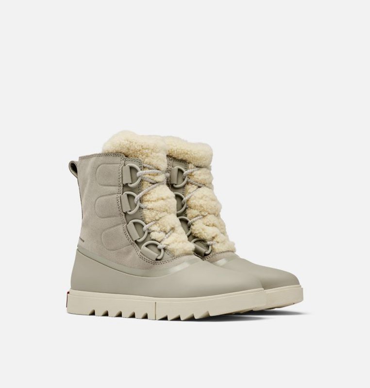 Womens Snow Boots Beige - Sorel Joan Of Arctic™ NEXT LITE Low - 049-GOSHVN